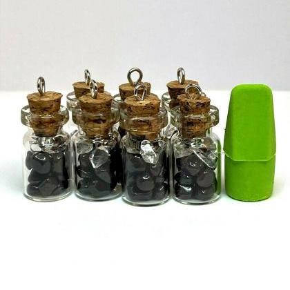 Handmade Small Jar Pendant Trinket Filled With..